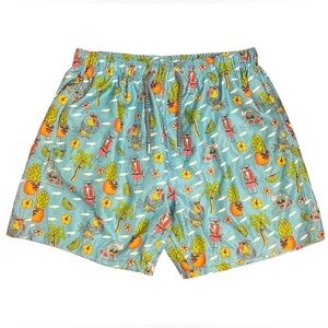 BOARDIES Mens‎ Swim Shorts Mulga size large Koala Beach Tropical